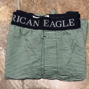 American Eagle Striped Boxers